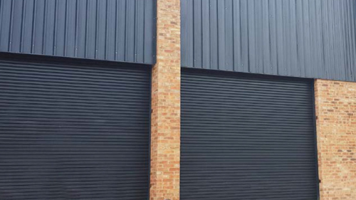 Solid Roller Shutter Garage Door